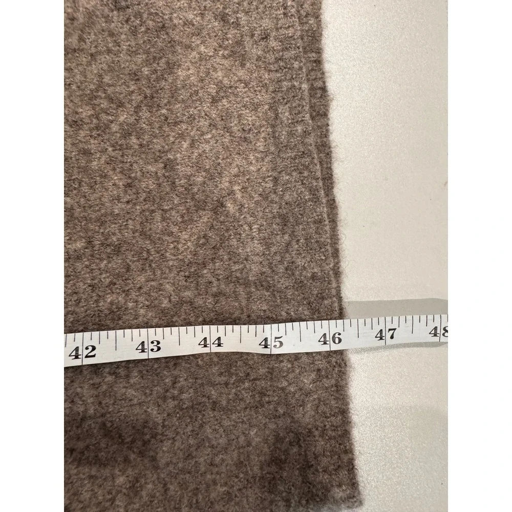 Babaton Aritzia Alpaca Wool Blend Longline Coat‎ Taupe Gray Size S